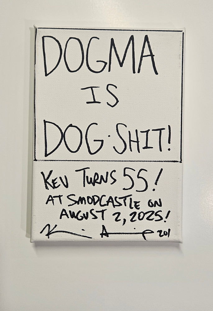 Dogma Artwork by Kevin Smith 5"x7" Black