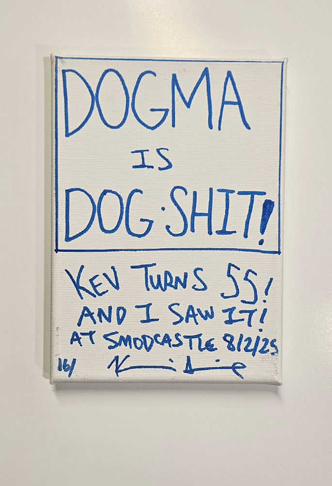Dogma Artwork by Kevin Smith 5"x7" Blue