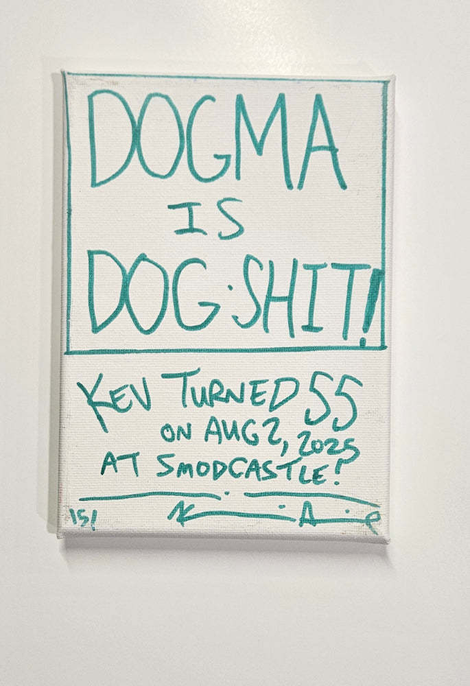 Dogma Artwork by Kevin Smith 5"x7" Green