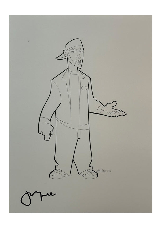 Banky Signed Print 12x15