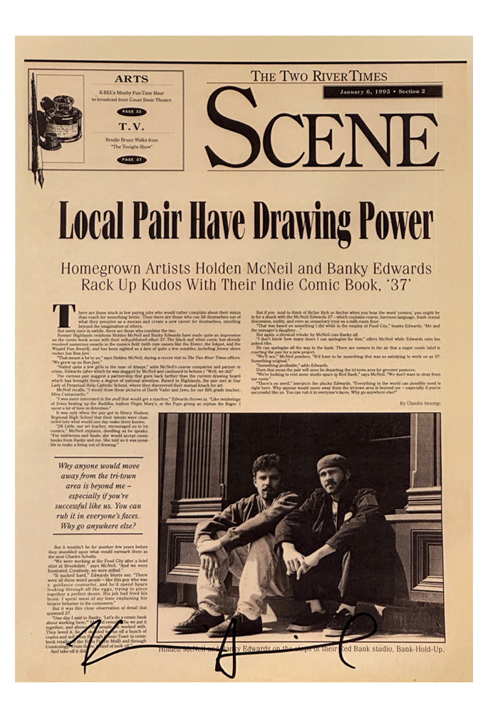 Chasing Amy - Local Pair Signed Print 12x18