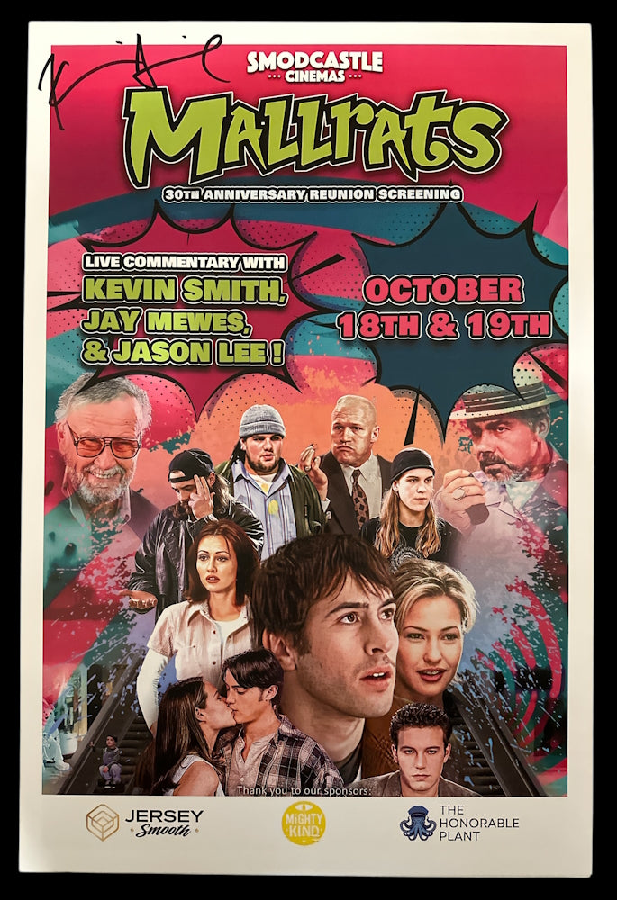 Mallrats 30th Anniversary Reunion- Signed Print 12x18