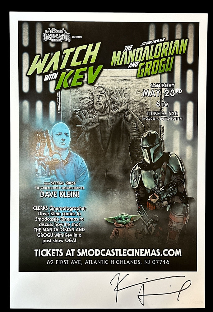 The Mandalorian and Grogu - Signed Print 12x18 -Signed by Kevin Smith