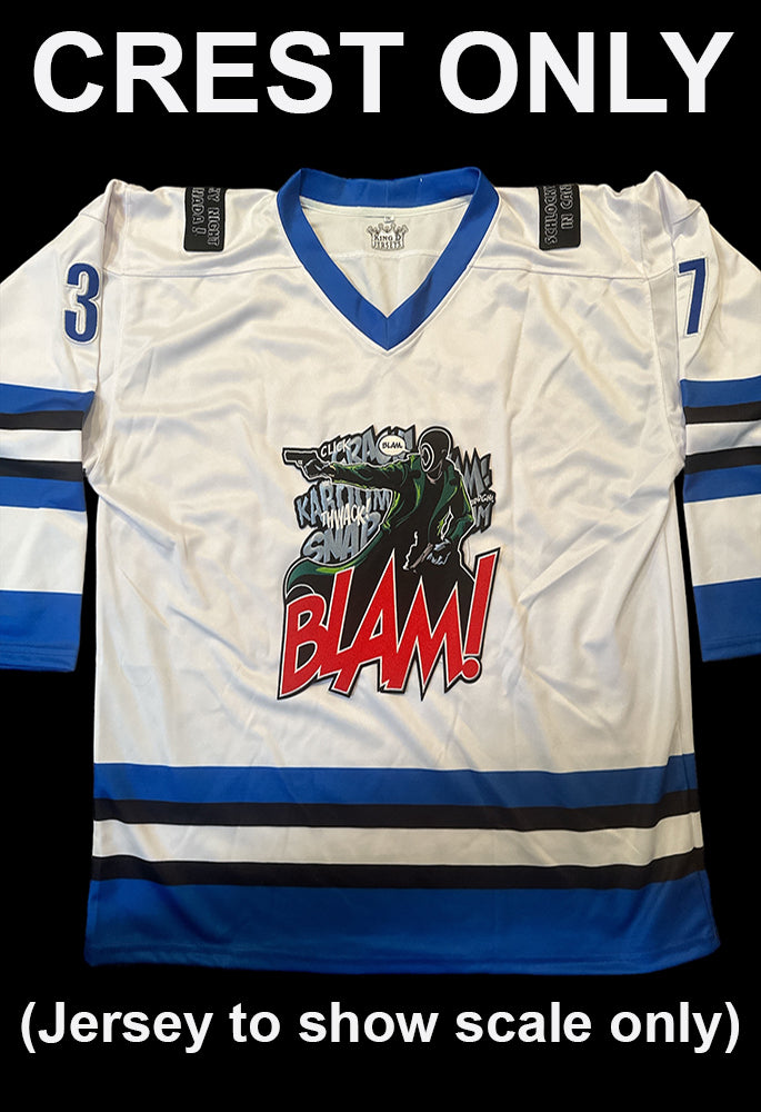 Onomatopoeia Hockey Crest