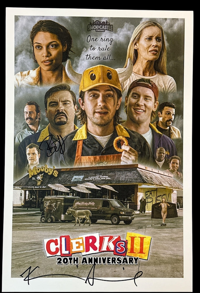 Clerks 2 20th Anniversary - Signed Print 12x18