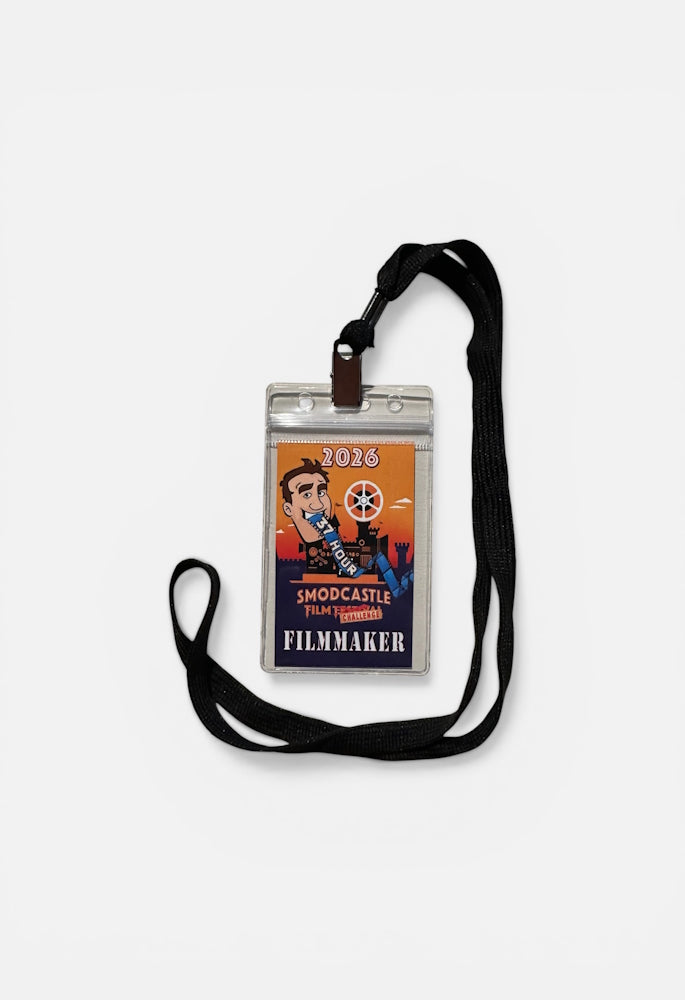 2026 Smodcastle 37 Hour Film Challenge lanyard