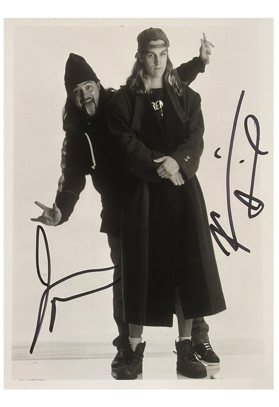 Vintage Silent Jay & Bob Photo 8x10 – Smodcastle Cinemas
