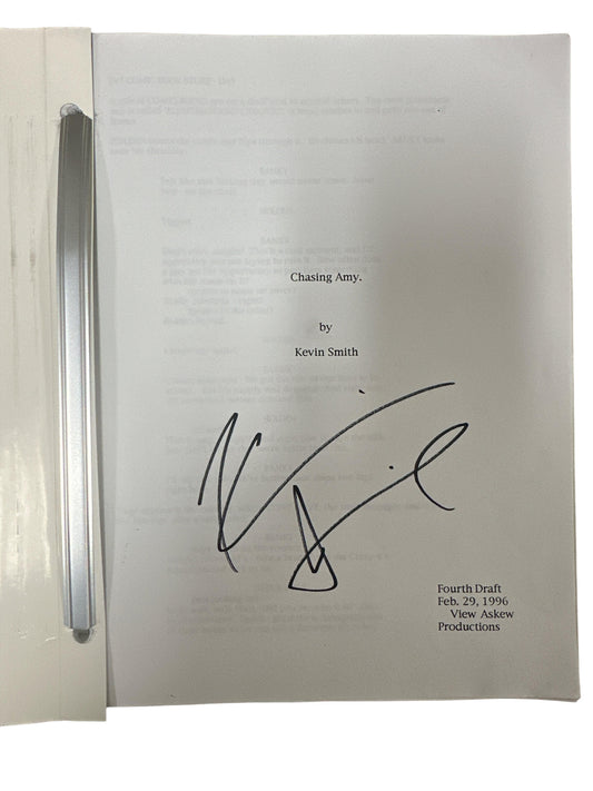 Original Chasing Amy Signed Script