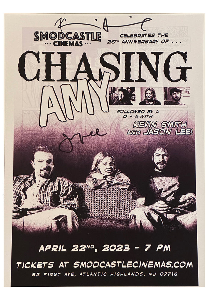 Chasing Amy Jason Lee Signed Print 12x18