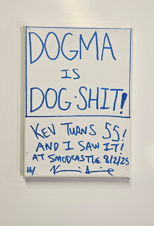 Dogma Artwork by Kevin Smith 5"x7" Blue