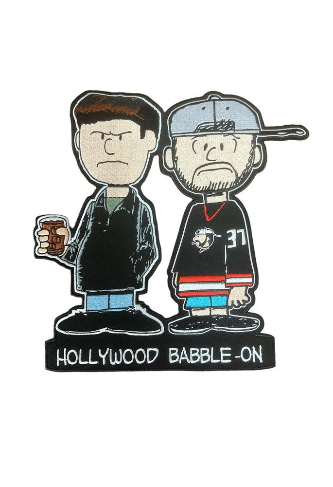 Hollywood Babble-On Peanuts Hockey Crest