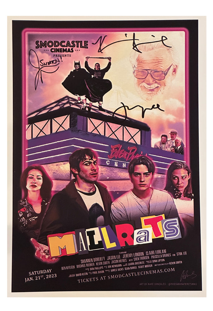 Mallrats Signed Poster 12x18