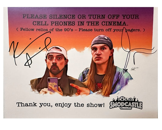 Smodcastle Cinemas Signed "Silence Your Phone" Signed Print 8x10