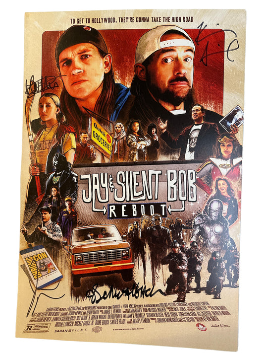 Jay & Silent Bob Reboot - Signed Print 12x18