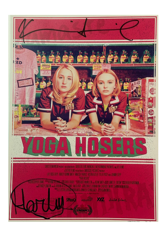 Yoga Hosers Signed Print 12x18