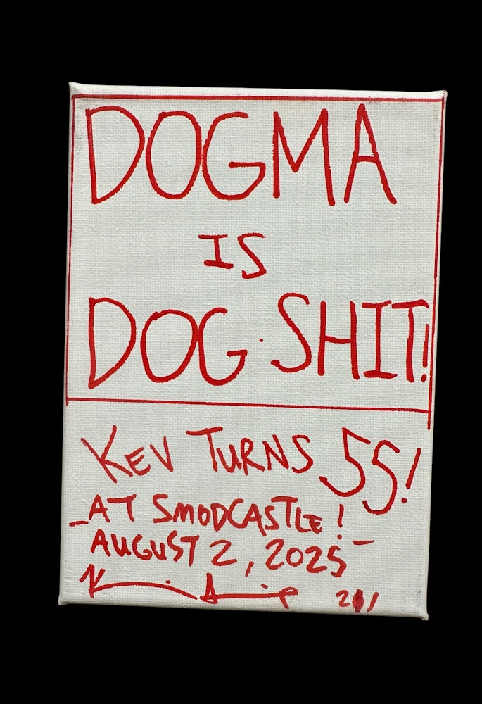55th Birthday Comedy Show Artwork by Kevin Smith 5"x7" (I)