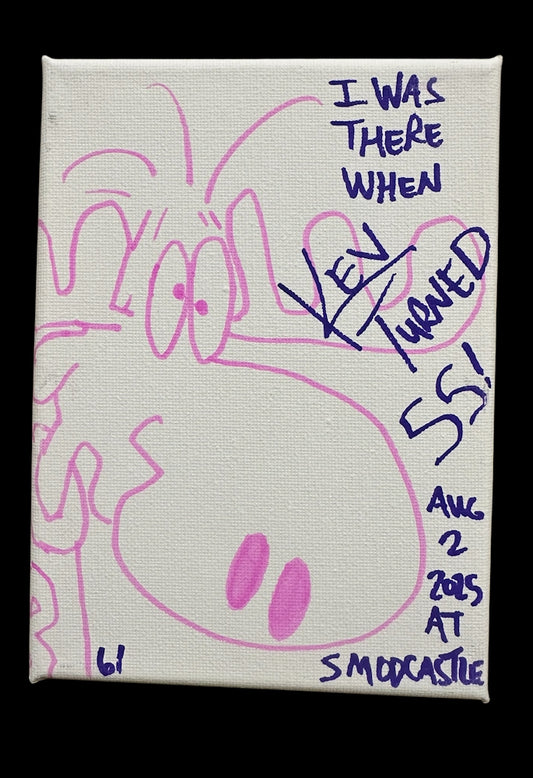 55th Birthday Comedy Show Artwork by Kevin Smith 5"x7" (D)