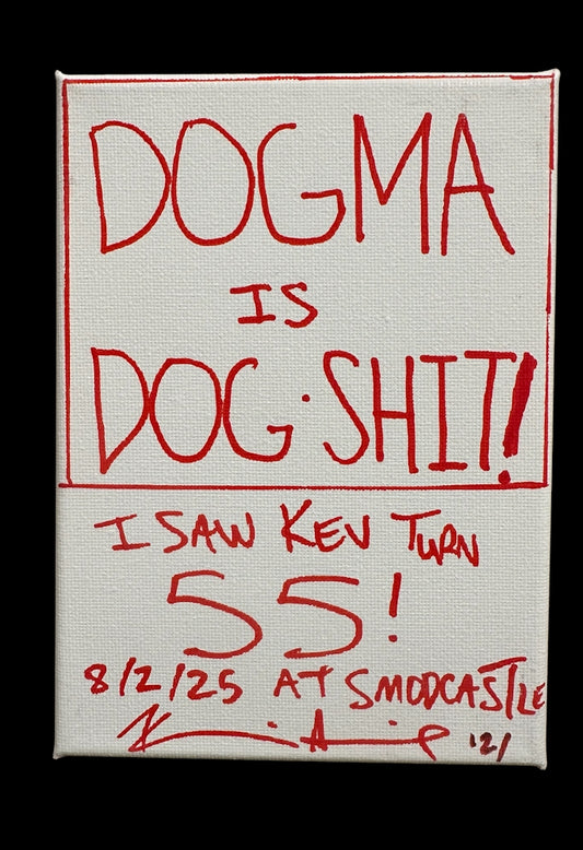 55th Birthday Comedy Show Artwork by Kevin Smith 5"x7" (H)
