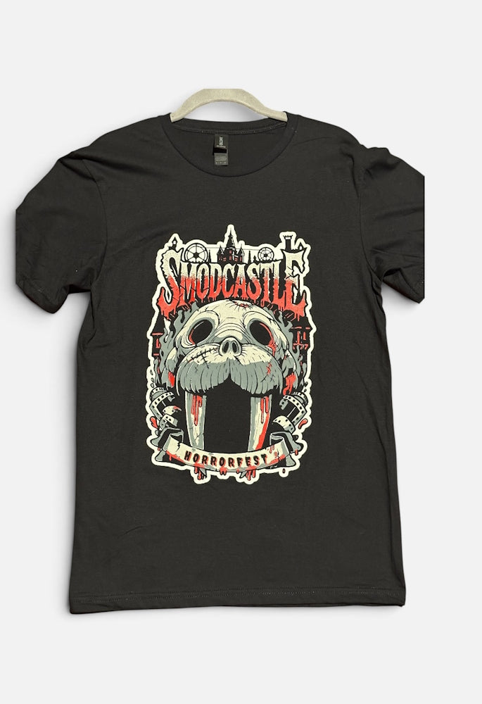 Smodcastle HorrorFest T-shirt -  Black