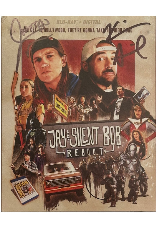 Jay & Silent Bob Reboot Blu-ray - Signed by Kevin Smith, Jason Mewes & Jason Lee
