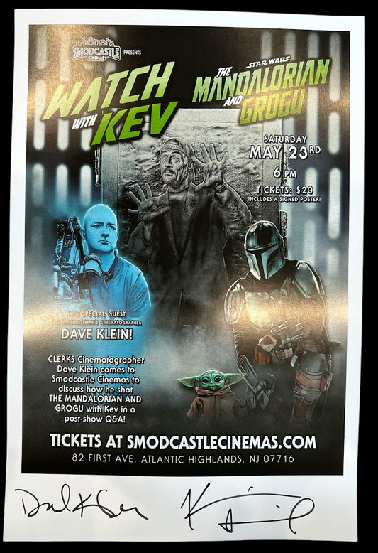 The Mandalorian and Grogu - Signed Print 12x18 -Signed by both Kevin Smith, Dave Klein