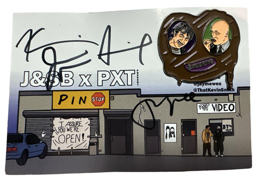 J&SB x PXT Pin Signed Cardback